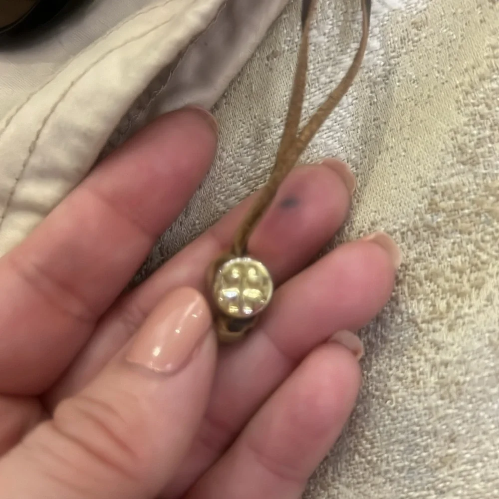 134. Tory Burch Women's TY7092A Black/Gold Cat Eye Sunglasses - Picture 6 of 9